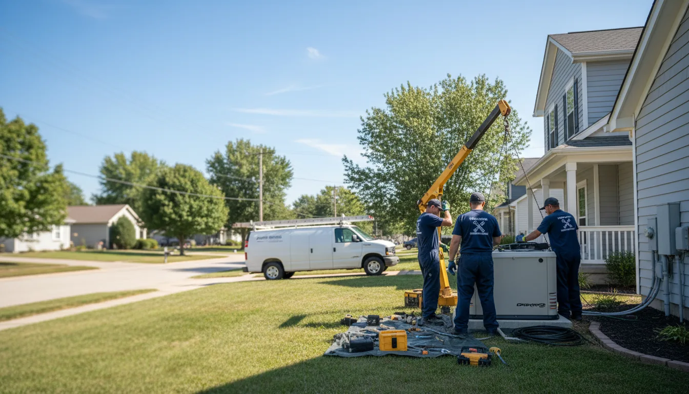 Generator Installation in Leavenworth, KS near me